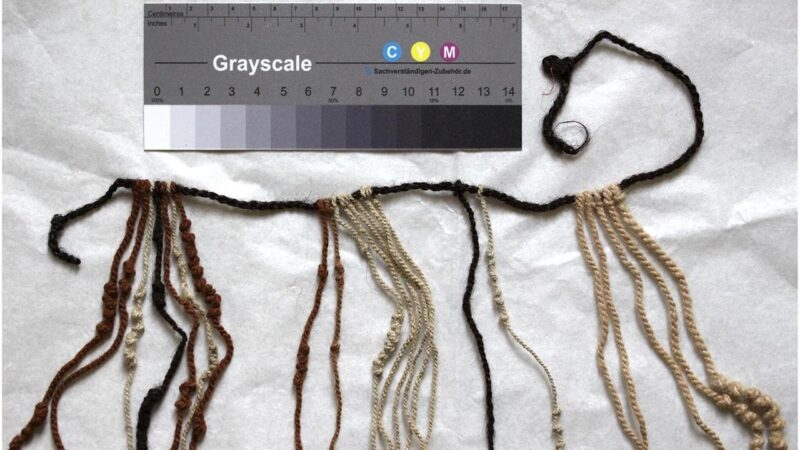 Quipu de 500 anos revela que registros incas não eram exclusivos da elite