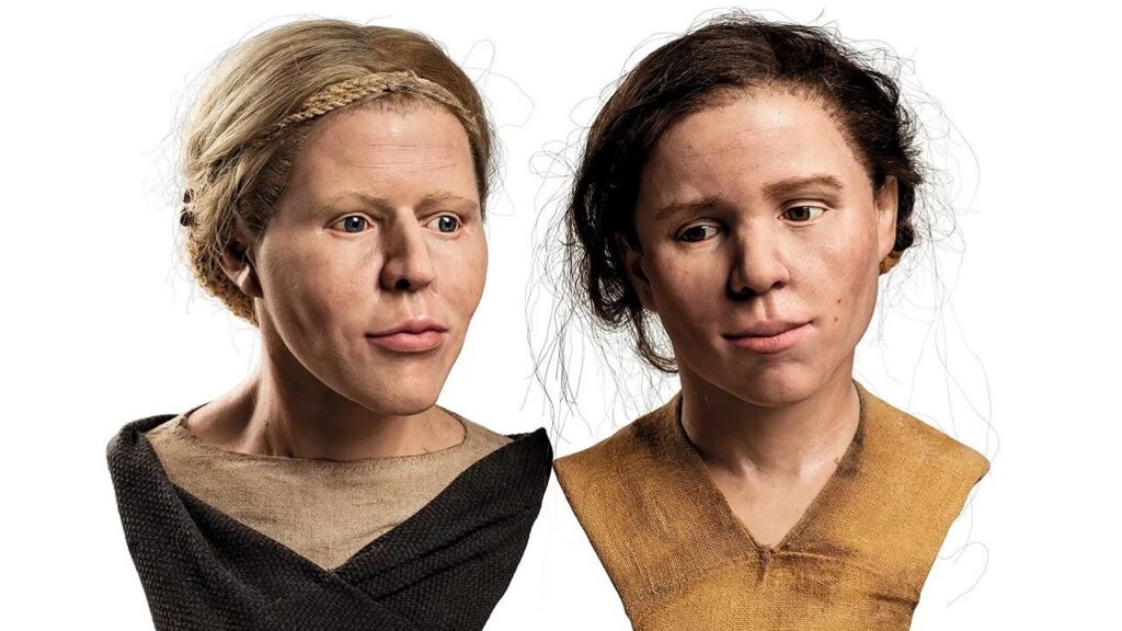 Reconstruções 3D revelam a vida dura de duas irmãs neolíticas na República Tcheca