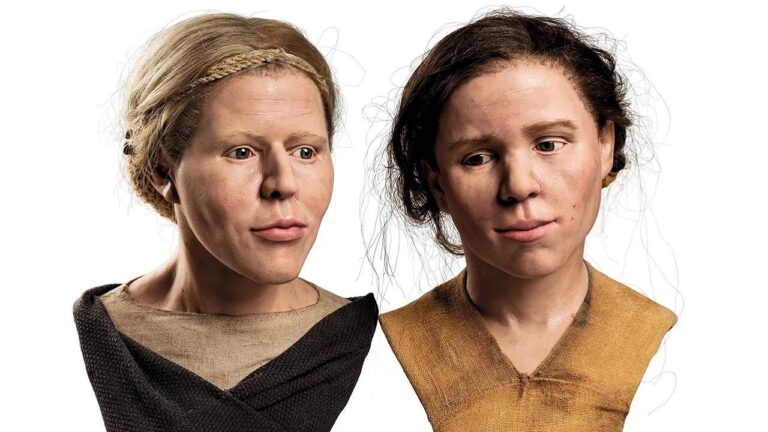 Reconstruções 3D revelam a vida dura de duas irmãs neolíticas na República Tcheca