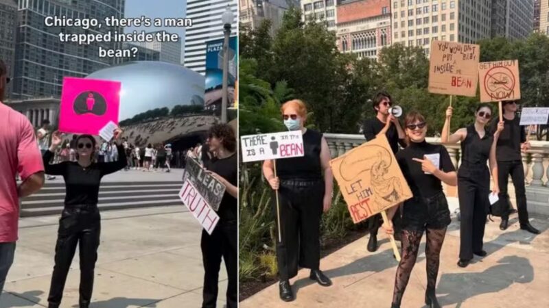 Teoria da conspiração: vereador de Chicago nega existência de homem dentro de escultura