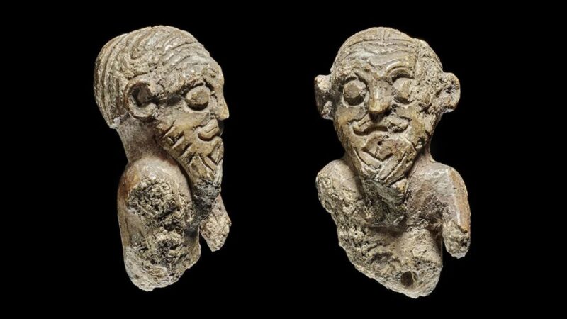 Peça de jogo viking encontrada na Noruega revela retrato e penteados do século 10