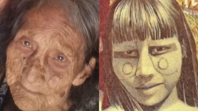 Indígena Karajá que estampou nota de 1.000 cruzeiros morre aos 100 anos