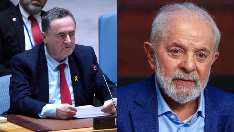 Ministro israelense diz que Lula é ‘antissemita e apoiador do Hamas’
