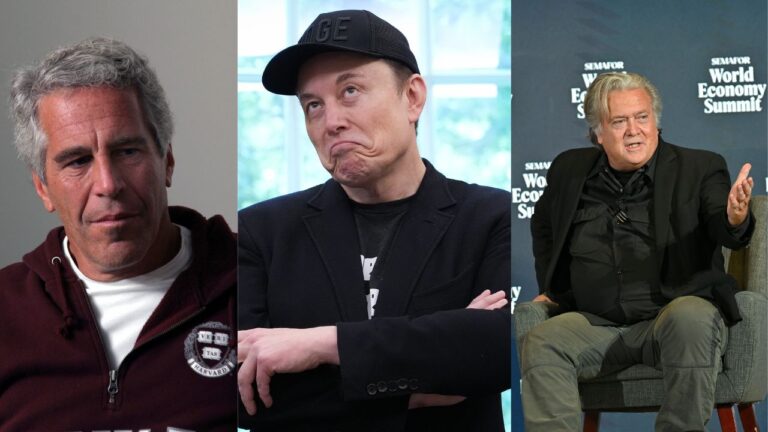 Documentos de Epstein citam encontros com Musk e Steve Bannon