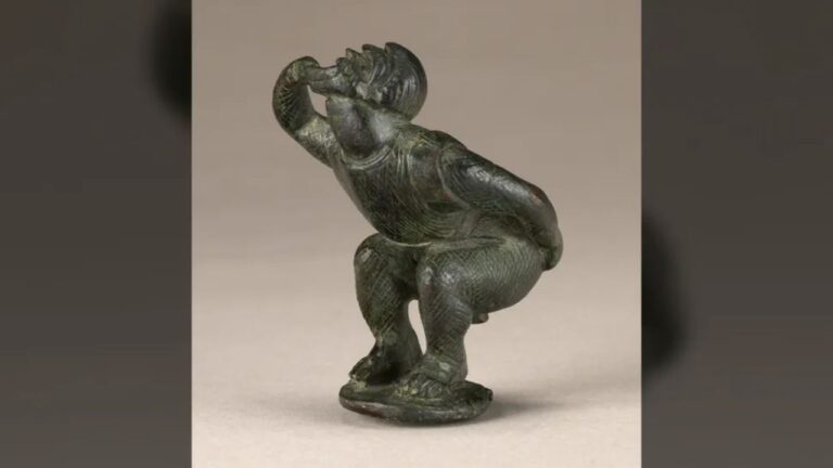Estatueta romana de comediante revela o humor da antiguidade