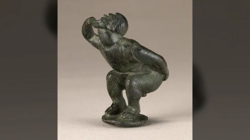 Estatueta romana de comediante revela o humor da antiguidade