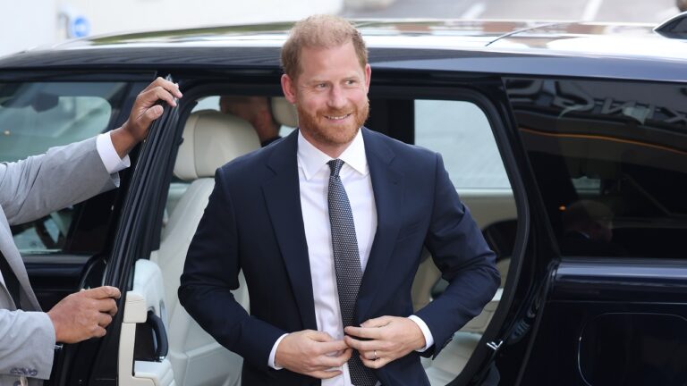 Além de Charles, Harry visitou outro membro da família real