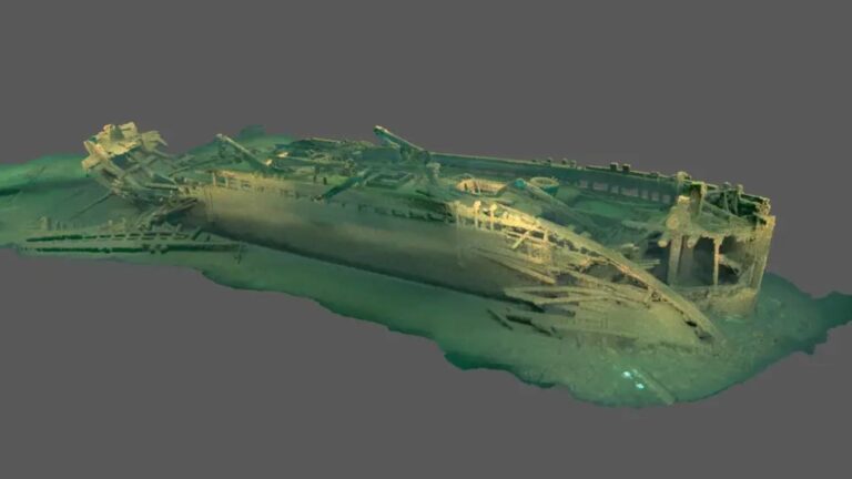 Naufrágio de “navio fantasma” é descoberto após 140 anos