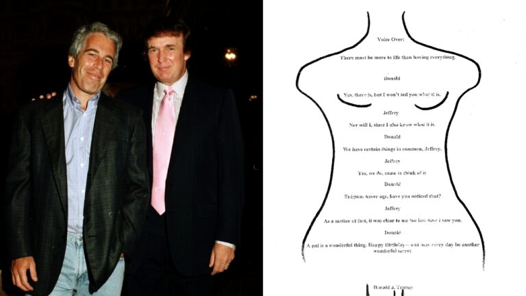 Confira detalhes da suposta mensagem de Trump para Jeffrey Epstein