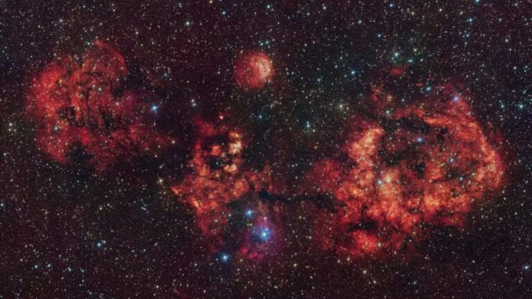 ‘Morcego cósmico’ é flagrado em nebulosa a 10 mil anos-luz em pleno Halloween