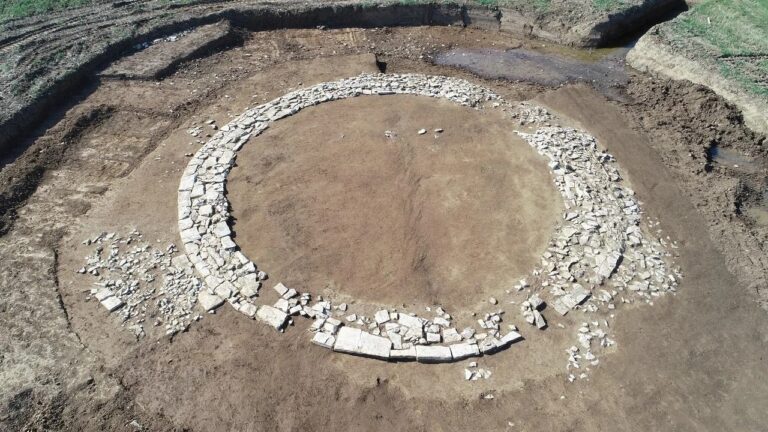 Raro monumento circular da era romana é descoberto na Alemanha