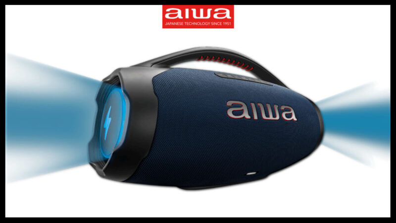 Oferta do dia: 57% de desconto na caixa Boombox Ligth Plus da AIWA