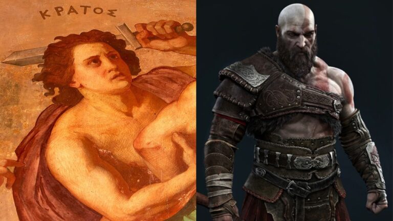 Kratos, o deus grego da força e do poder que inspirou personagem de videogame