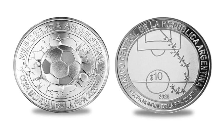 Argentina lança moeda comemorativa em homenagem a Maradona