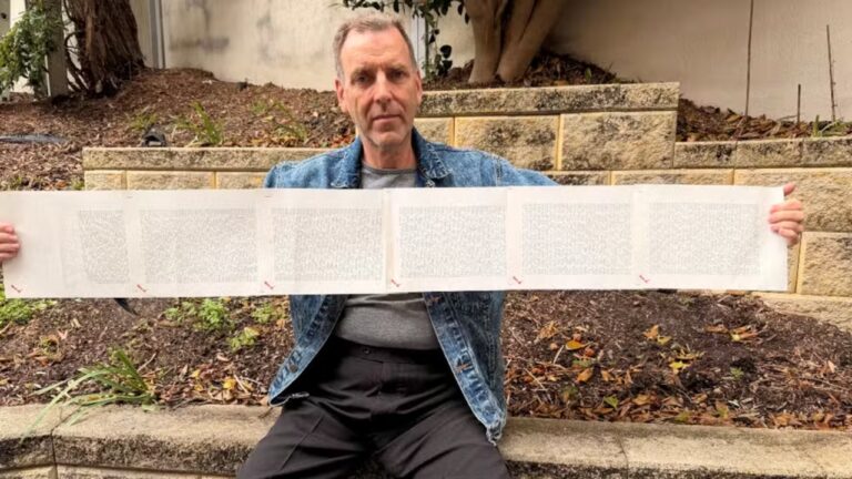 Recorde inusitado: australiano cria o maior nome oficial do mundo, impossível de repetir