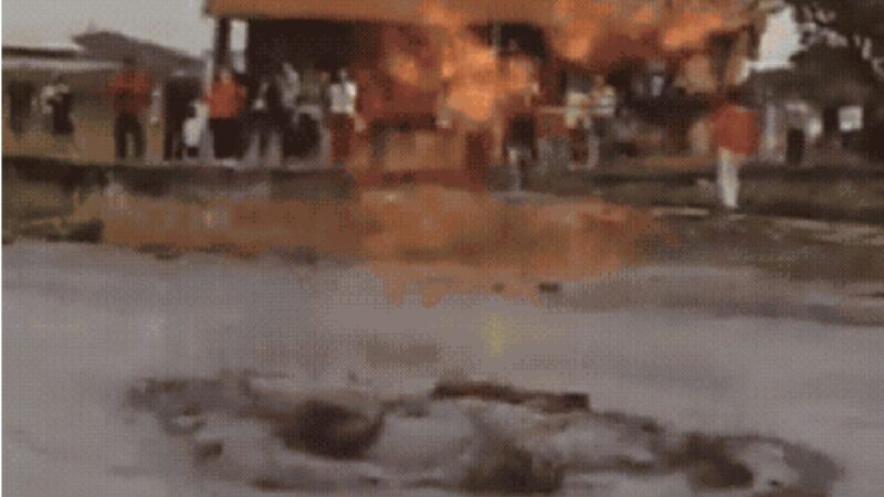 Vulcão de lama entra em erupção em Taiwan; confira vídeo!