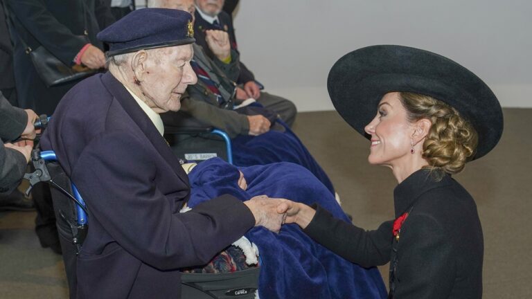Kate Middleton descobre o ‘segredo da longevidade’ com veterano