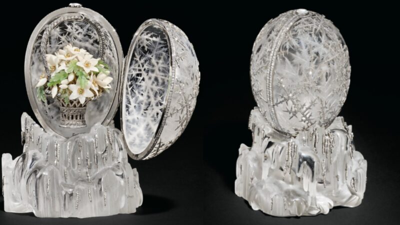 Ovo Fabergé encomendado por Nicolau II será leiloado por mais de R$ 130 milhões