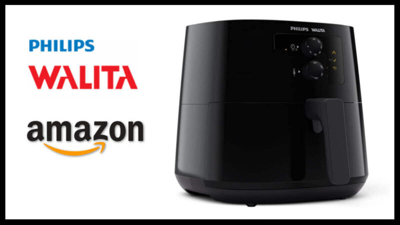 Esquenta Black da Amazon:  47% de desconto na Air Fryer da Philips Walita
