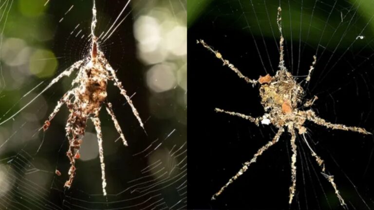 Aranhas que constroem ‘marionetes mórbidas’ são descobertas no Peru e nas Filipinas