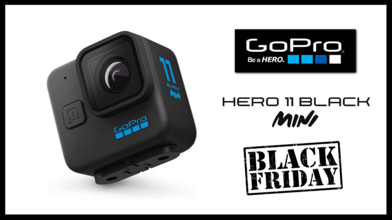Ofertas Black da Amazon: 42% de desconto na GoPro HERO11 Black Mini