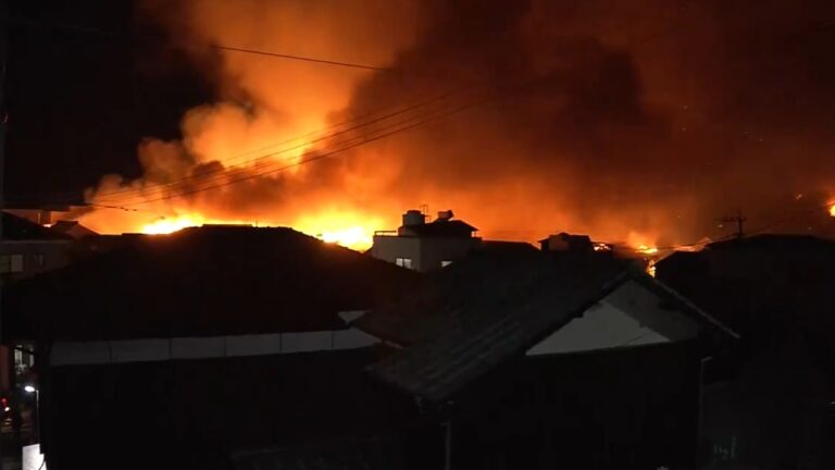 Japão sofre maior incêndio urbano em quase 50 anos; uma pessoa morreu