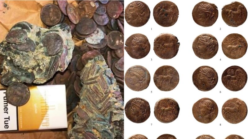 Moedas de bronze apreendidas na Noruega revelam desafios do comércio antigo
