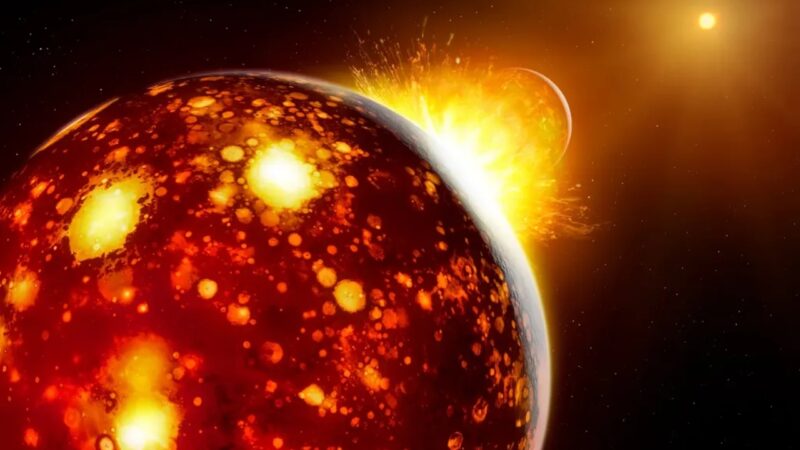 Novo estudo lança luz sobre a origem de planeta que colidiu com a Terra e formou a Lua