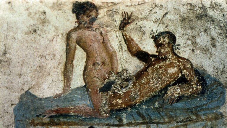 A curiosa arte erótica descoberta em Pompeia e Herculano
