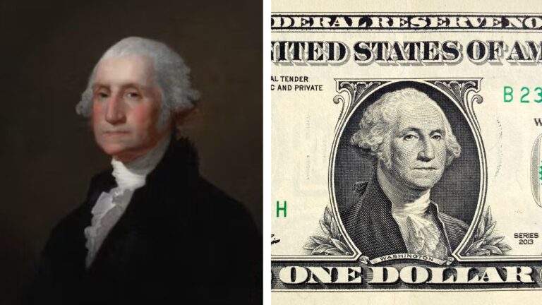 Retrato de George Washington que inspirou nota de 1 dólar vai a leilão nos EUA