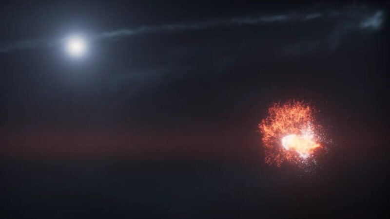 Evento celeste sem precedentes é detectado ao redor da estrela Olho de Sauron