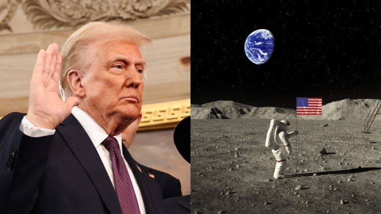 Trump aposta em retorno à Lua para garantir superioridade dos EUA no espaço