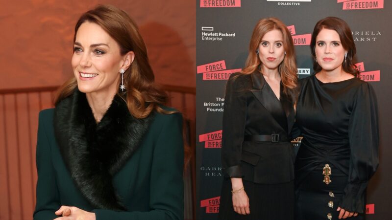 Kate Middleton mantém apoio às filhas do ex-príncipe Andrew em meio à crise
