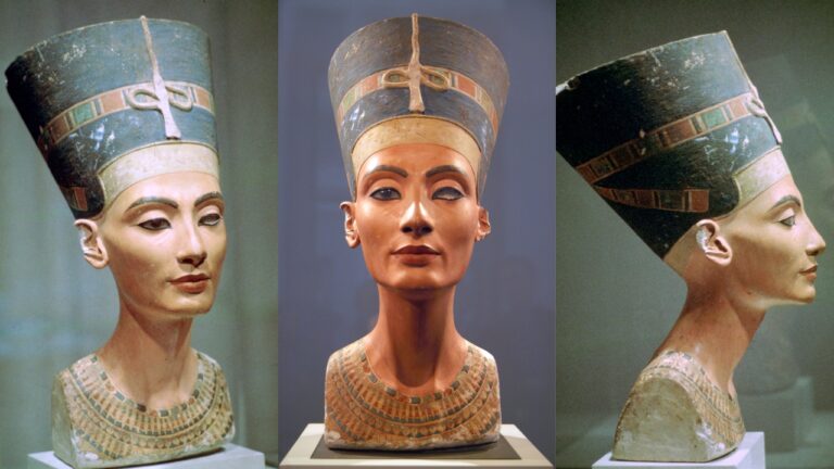 Neste dia, há 113 anos, o busto da rainha Nefertiti foi encontrado no Egito