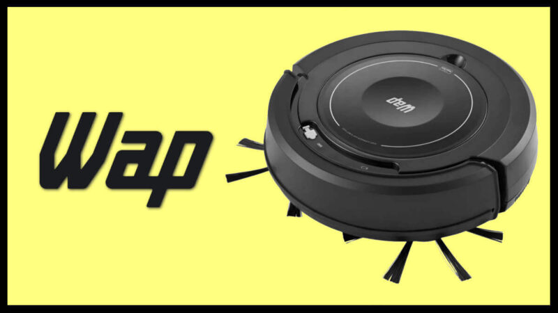Oferta Relâmpago: robô aspirador da WAP com 54% de desconto