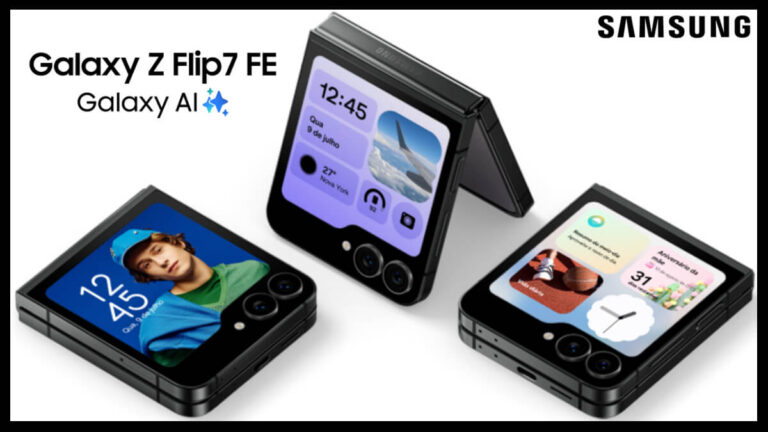 Ofertas do dia: Galaxy Z Flip7 FE da Samsung com 41% de desconto