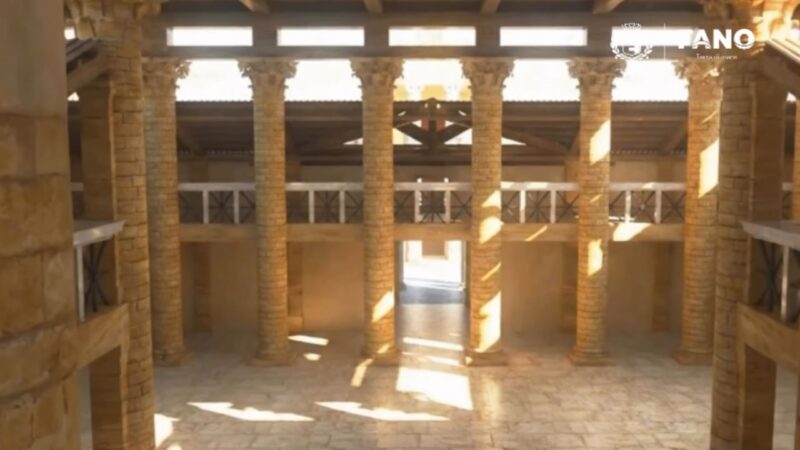 Arqueólogos confirmam descoberta da basílica de Vitrúvio