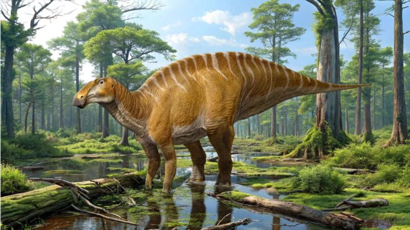 ‘Vaca do Cetáceo’ descoberta há 100 anos é identificada como novo dinossauro-bico-de-pato