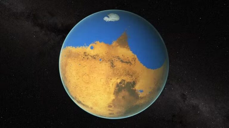 Novas imagens orbitais mostram que Marte já teve oceanos