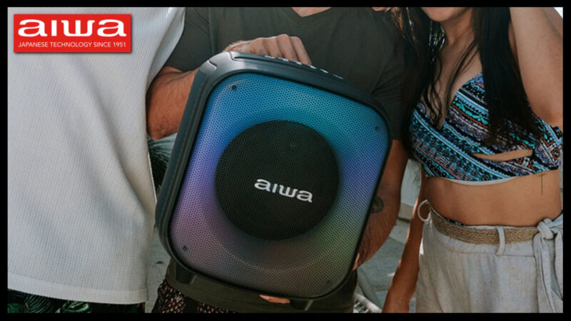 Oferta do dia: desconto de 45% na caixa de som Partybox da AIWA