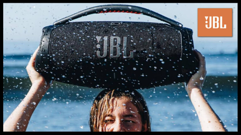 Oferta Relâmpago: 40% de desconto na caixa de som Boombox 3 da JBL