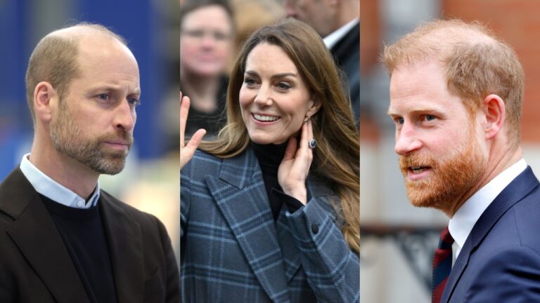 Rei Charles III quer Kate como ‘ponte’ entre William e Harry