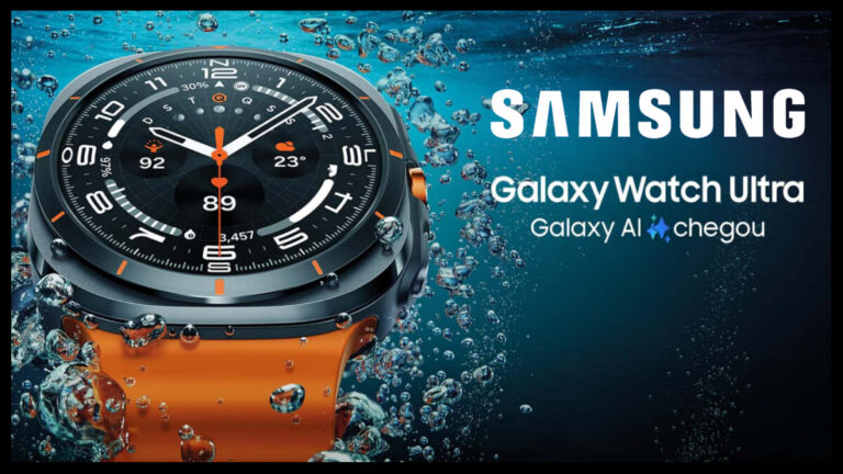 Oferta do dia: 46% de desconto no Galaxy Watch Ultra da Samsung