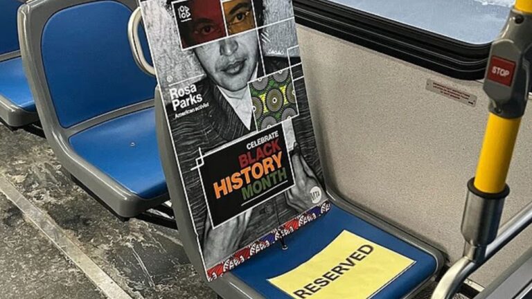 Assento de ônibus em homenagem a Rosa Parks gera indignação em passageiros