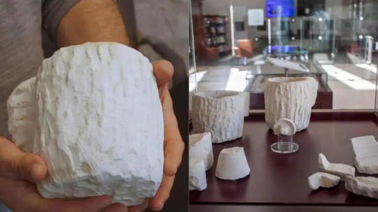 Após prisões por roubo, oficina de vasos de pedra é descoberta por pesquisadores