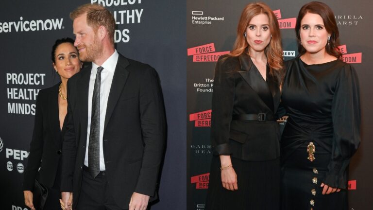 Meghan Markle pede para príncipe Harry se distanciar de suas primas após ligação com Epstein