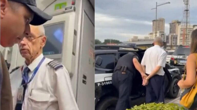 Piloto da Latam é preso dentro da aeronave em São Paulo