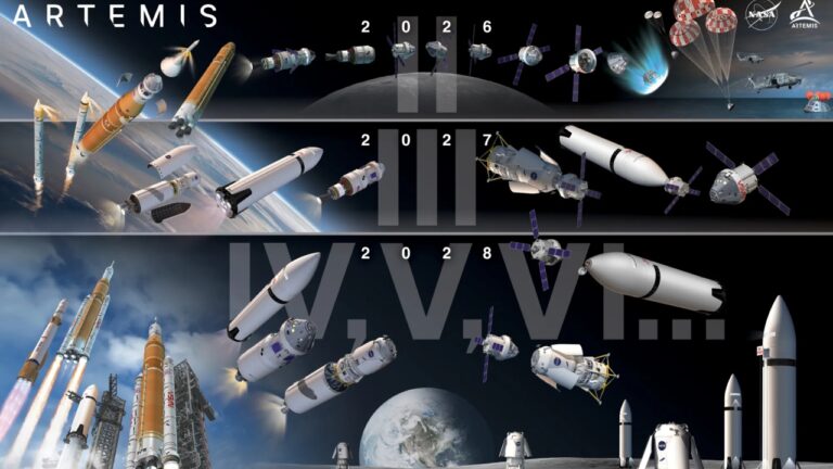 NASA reformula programa Artemis e adia pouso lunar para 2028