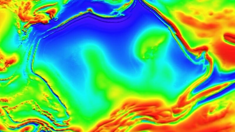 Mapeamento revela estruturas na Anomalia Magnética da Austrália