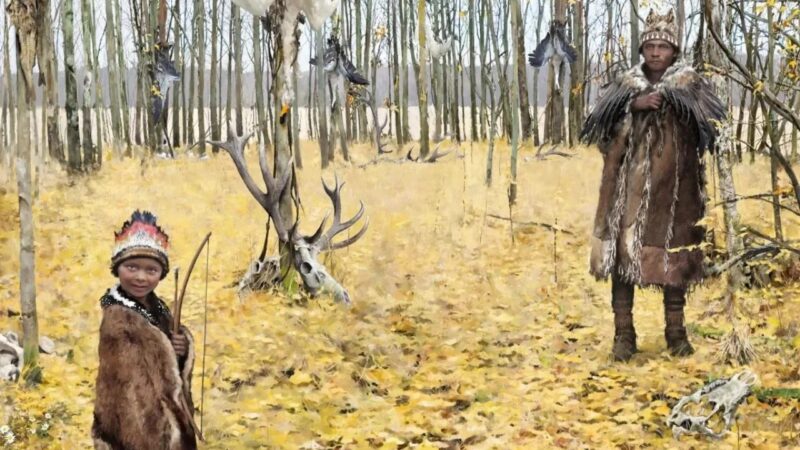 Sepulturas mesolíticas da Suécia revelam adornos feitos de pele e penas há 7 mil anos